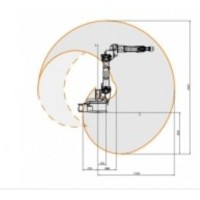 High precision hollow arm arc welding robot industrial robot