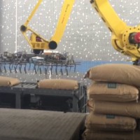 Intelligent sorting robot flour palletizing industrial robot