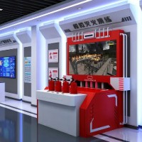 VR experience museum fire simulation fire extinguishing experience equipment